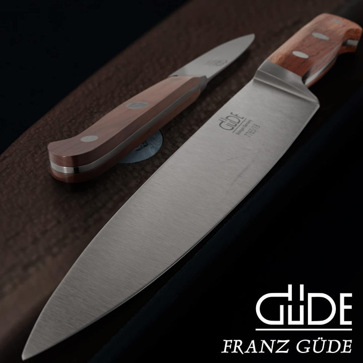 Güde Solingen Tradition - Filiermesser geschmiedet, 18 cm, Pflaumenholz, F.GÜDE, Handmade Germany