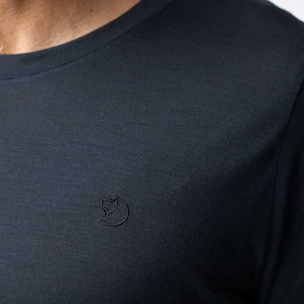 Fjällräven Herren Abisko Wool Ls M T-Shirt L Basalt, L Basalt