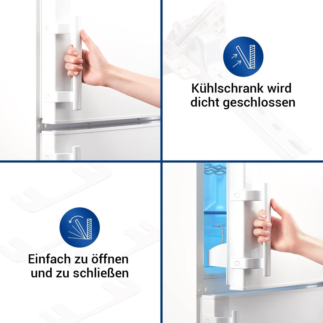 VIOKS Kühlschrank Scharnier 2x Set Ersatz für Bosch Siemens 268698/00268698 - Tür Montage Set passen