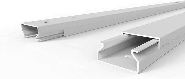 SCOS Smartcosat SCOSKK110 30 m Kabelkanal (L x B x H 2000 x 20 x 10 mm, PVC, Kabelleiste, Schraubbar