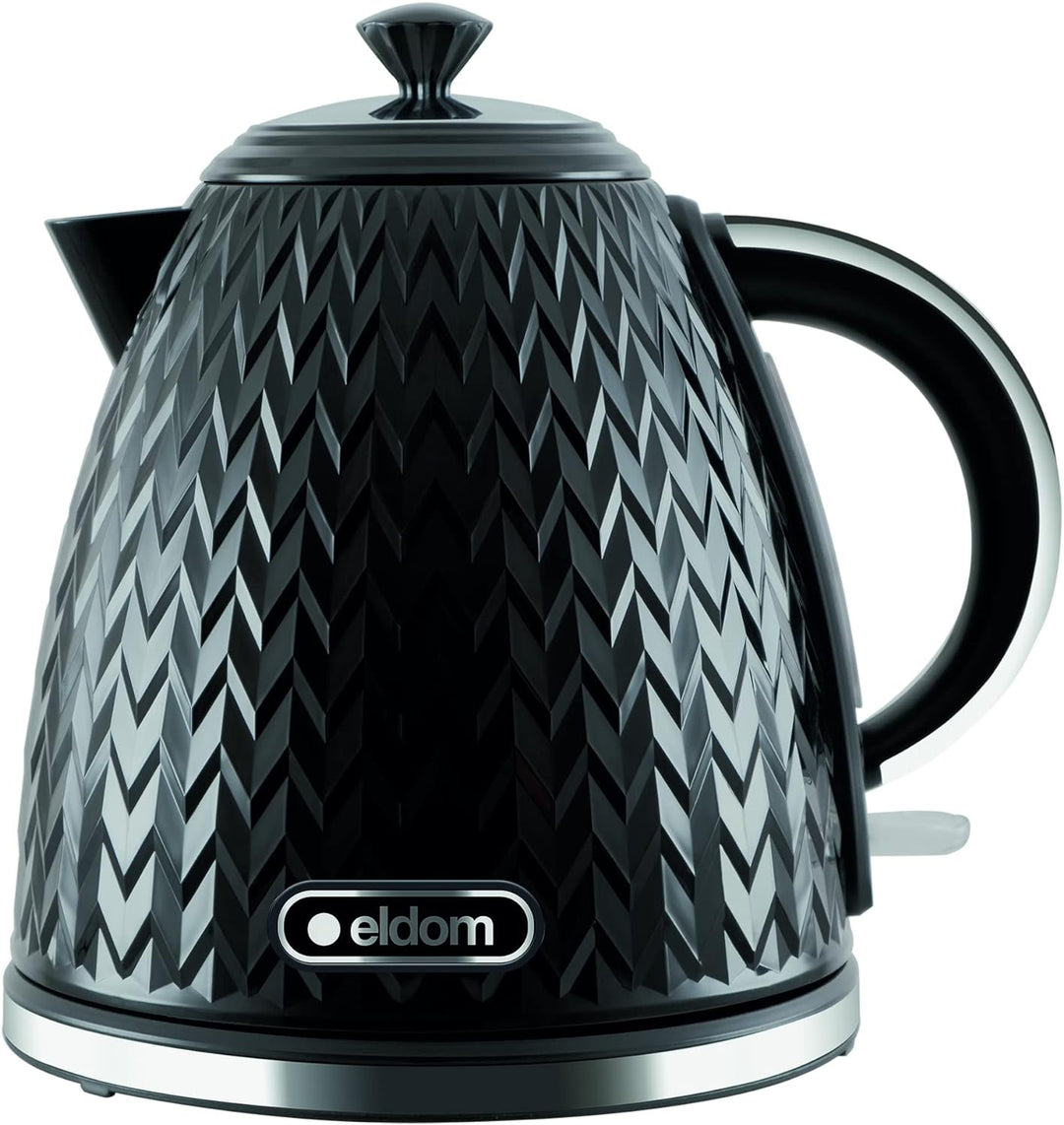 eldom C265C Wasserkocher | 1,7 Liter | Teekocher 2000W Leistung | Klassisches Retro Design Teekessel