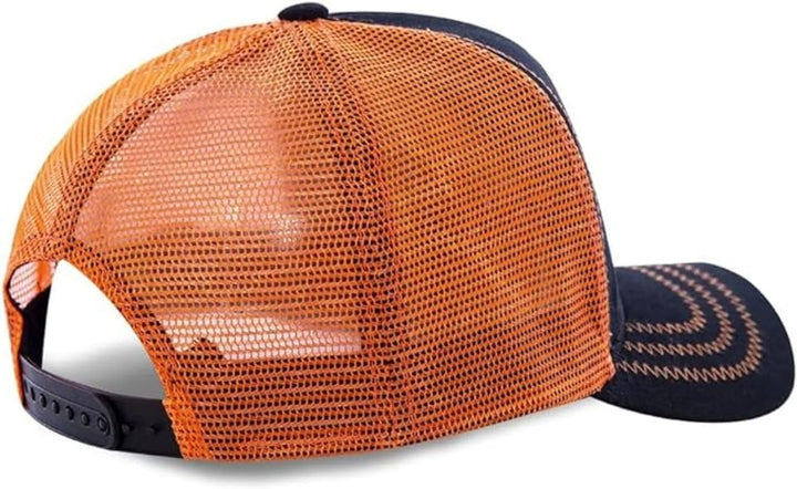 Tracker Kappe Herren Dragon Ball Z, Cap Herren, Goku Saiyajin, Langlebig, Schwarz, Einheitsgrösse