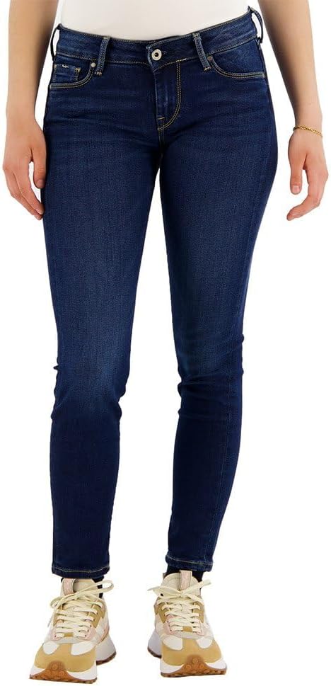 Pepe Jeans Damen Soho Jeans 26W / 32L Blue (Denim-h45), 26W / 32L Blue (Denim-h45)
