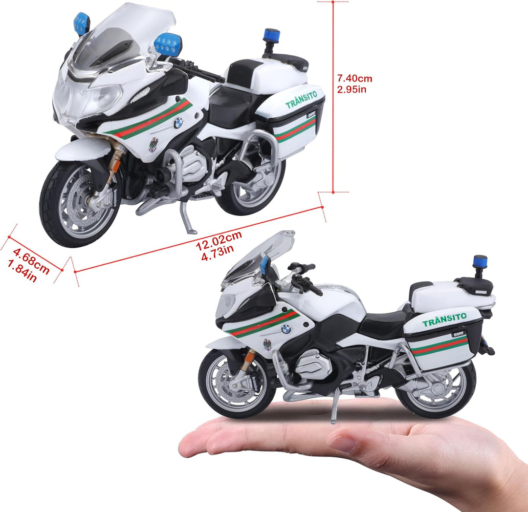 BMW R 1200 RT Polizei Deutschland Maisto Motorrad Modell 1:18
