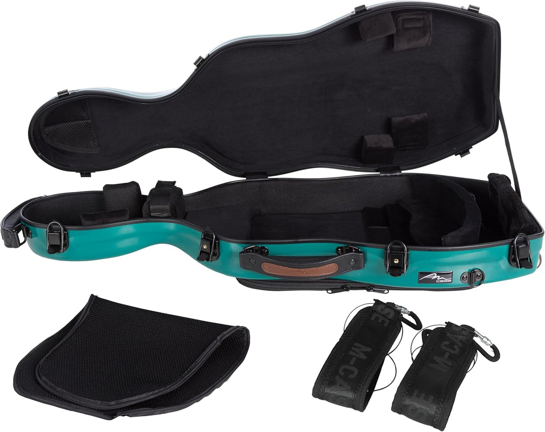 Bratschenkoffer Glasfaser Ultra Light 38-43 cm sea green M-Case