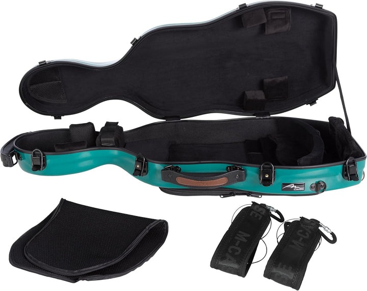 Bratschenkoffer Glasfaser Ultra Light 38-43 cm sea green M-Case