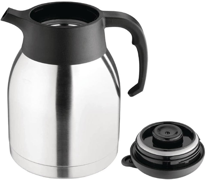 Olympia C092 unzerbrechlich Vakuum Krug, 1,5 l Kapazität, Edelstahl Finish, 215(H) x 143(Ø)