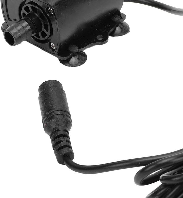 Tauchwasserpumpe, DC 12 V 10 W 0-400 l/h Mikrobürstenlose Pumpe Mini-Wassertransferpumpe für das Was