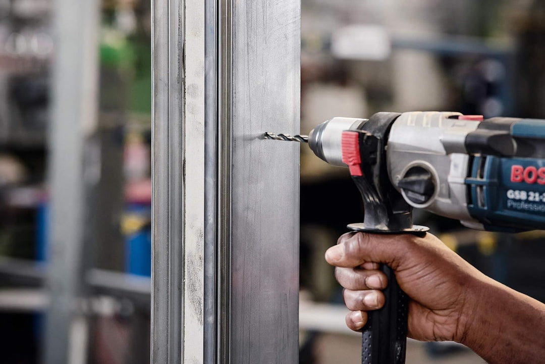Bosch Professional 5 Stück HSS Spiralbohrer PointTeQ (für Metall, 12,5 x 101 x 151 mm, Zubehör Bohrs