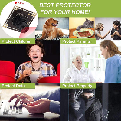 ELP 5 Megapixel Industrie USB Kamera Modul Aptina MI5100 CMOS 100 Grad Objektiv Keine verzerrung 592
