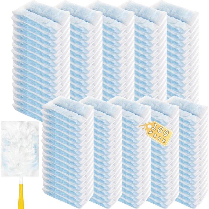102 Stück Staubmagnet Kompatibel mit Swiffer Staubmagnet Nachfüllpack,Einweg Magnet Staubwedel für S
