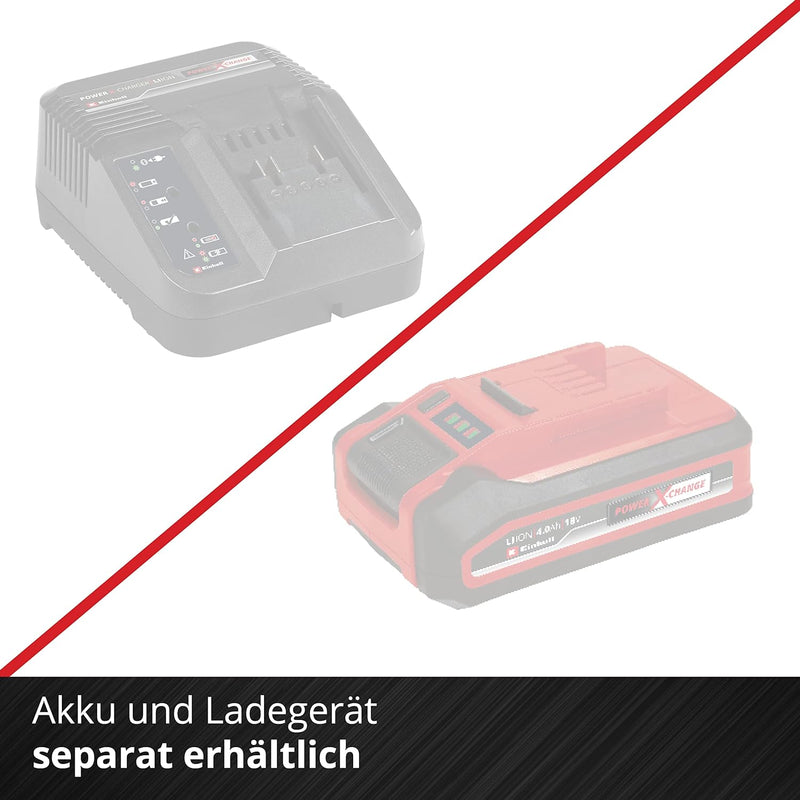 Einhell Akku-Handkreissäge TE-CS 18/165-1 Li-Solo Power X-Change (18 V, Li-Ion, Ø165 x Ø20 mm Sägebl