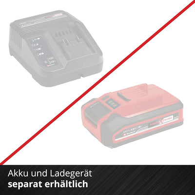 Einhell Akku-Schwingschleifer TC-OS 18/187 Li Solo Power X-Change (Lithium-Ionen, Micro-Klett, Griff