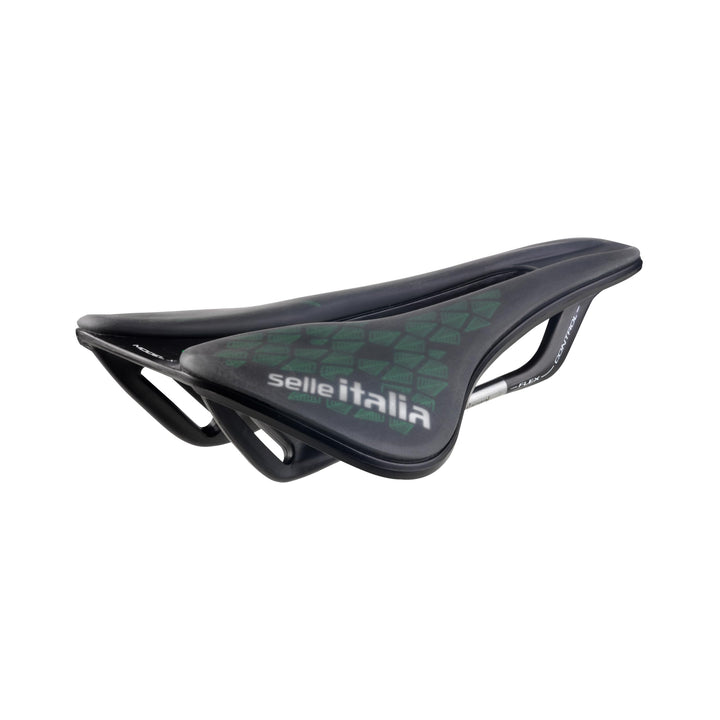 Modell X Grüner Superflow LEAF Sattel – L3