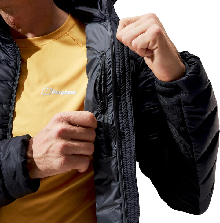 Berghaus Herren Tephra Stretch 2.0 Reflect Hydrodown Winterjacke S Schwarz, S Schwarz