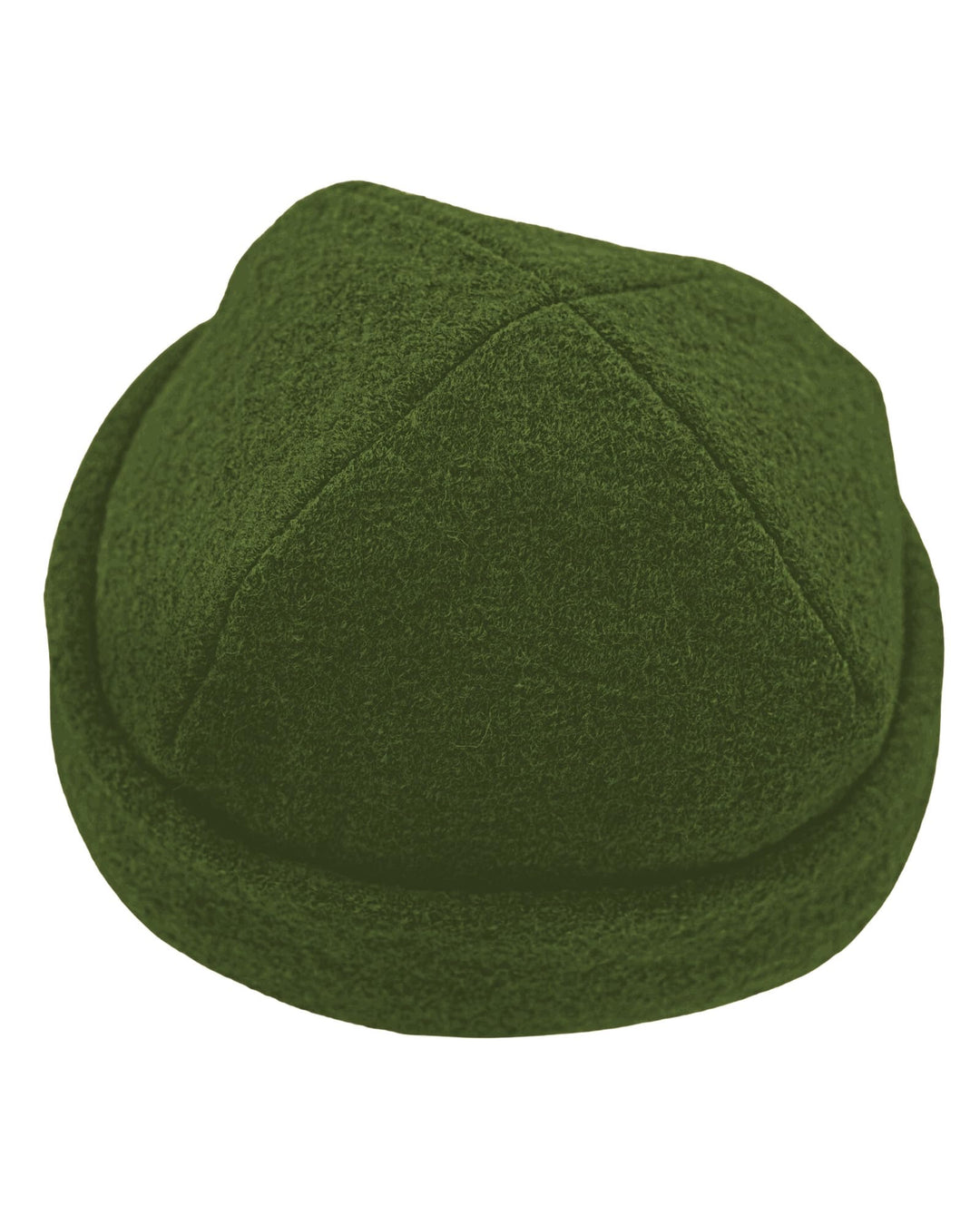 frihed.® Saunahut Waldgrün aus Wollwalk - 100% Schafschurwolle - Premium Sauna Accessoire für Männer