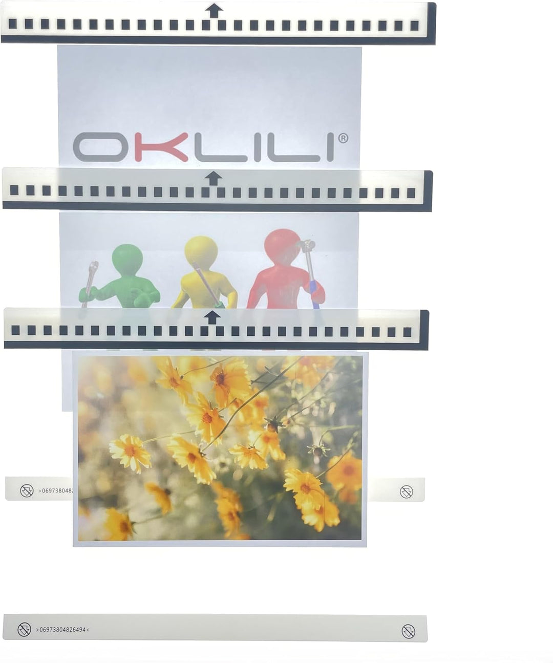 3 x Fototrägerblätter PA03770-0015, Bildblatt, Foto, kompatibel mit Ricoh, kompatibel mit Fujitsu fi