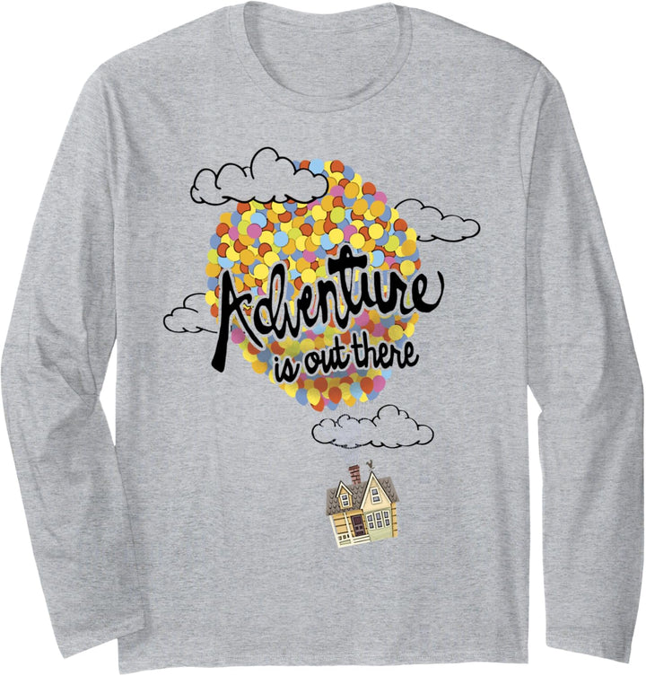 Disney Pixar Up Adventure Is Out There Langarmshirt