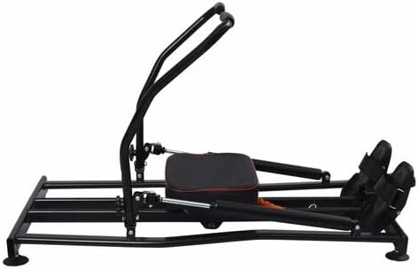 Ffitness FLMD412N Professionelles Rudergerät für Zuhause, hydraulischer Widerstand, Fitness Cardio T