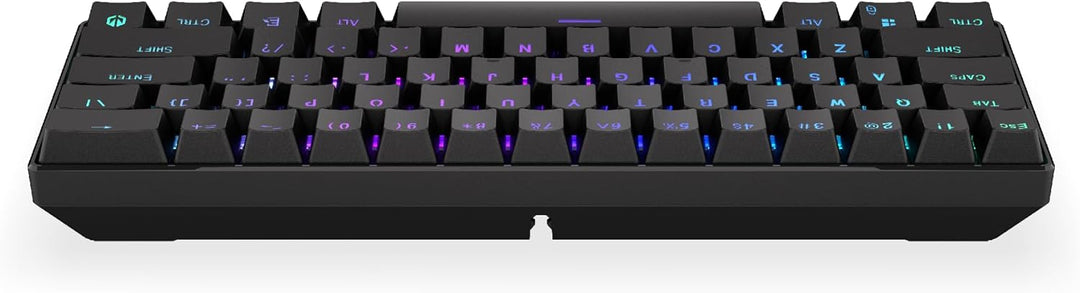 ENDORFY Thock Compact Wireless Red, Compact 60% Mechanical Keyboard, Wireless Modes, Hot-swappable S