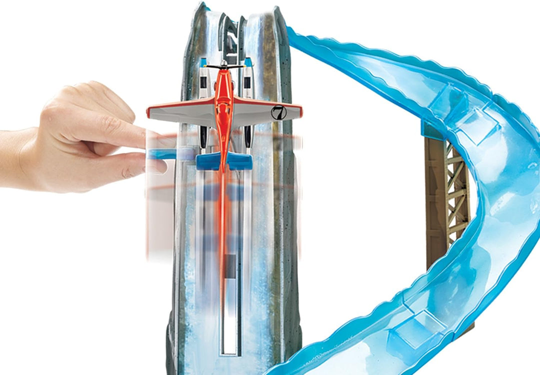 Mattel CKD13 - Story Sets Rettungseinsatz am Wasserfall Trackset