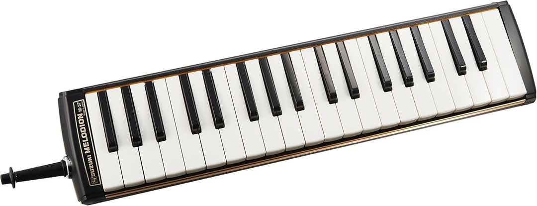 Suzuki Melodion Alto 37keys M-37C with light soft case(made in Japan) - Melodica 2.2x4.3x18.5 in Bro
