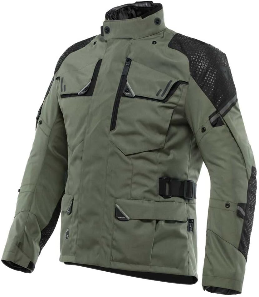 Dainese Herren Ladakh 3l D-dry Jacket Ladakh 3L D-Dry Jacket 44 Militärgrün/Schwarz, 44 Militärgrün/