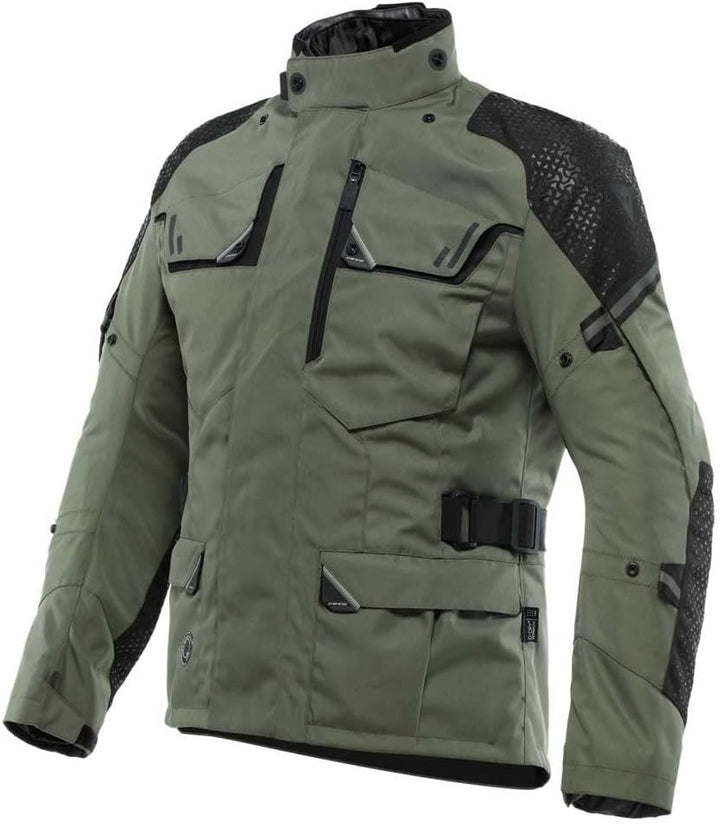 Dainese Herren Ladakh 3l D-dry Jacket Ladakh 3L D-Dry Jacket 44 Militärgrün/Schwarz, 44 Militärgrün/