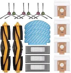 Zubehör für Ecovacs Deebot N8 N8 Pro N8 Pro+ T8 T8+ T8 AIVI T8 Max T9 T9+ Saugroboter,1 Hauptbürste,