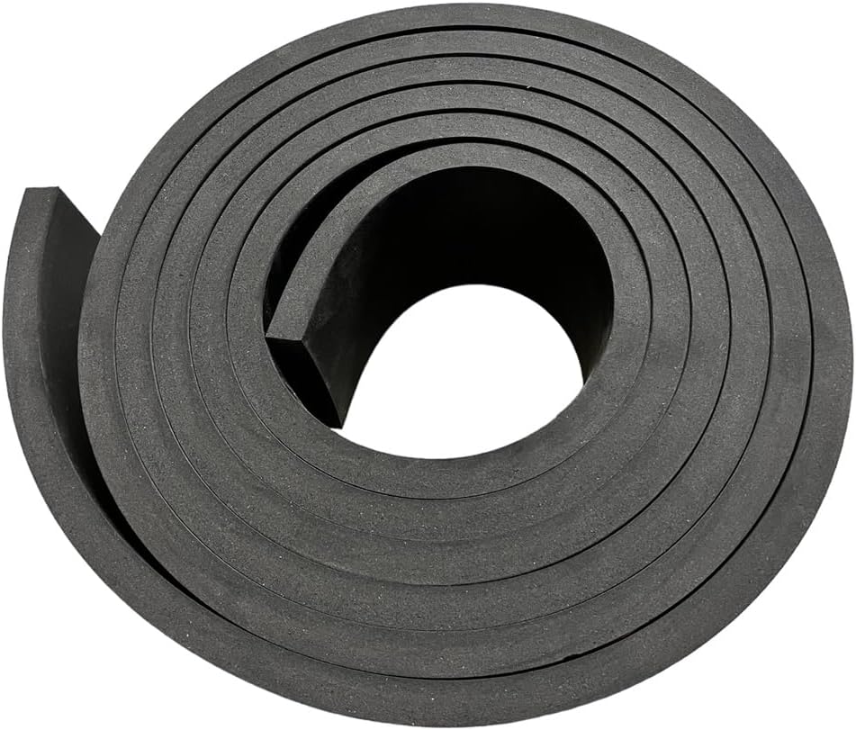 Gummistreifen Vollgummi Hartgummi 80mm bis 200mm breit 20mm dick 1m lang (1000x200x20mm), 1000x200x2