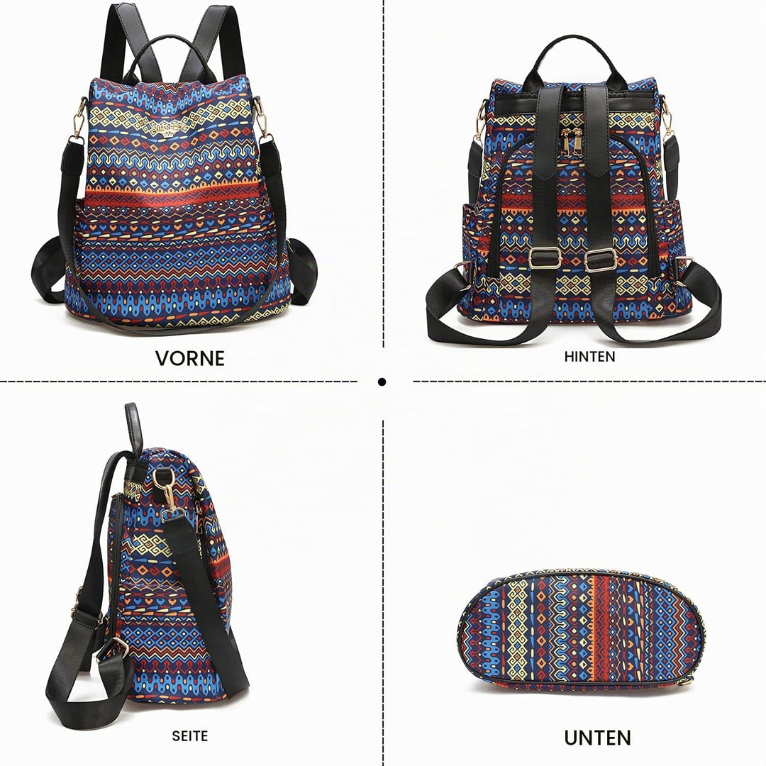 Damen Rucksack Anti Diebstahl Umhängetasche Multifunktions Schultaschen 8864-m266-c, 8864-m266-c