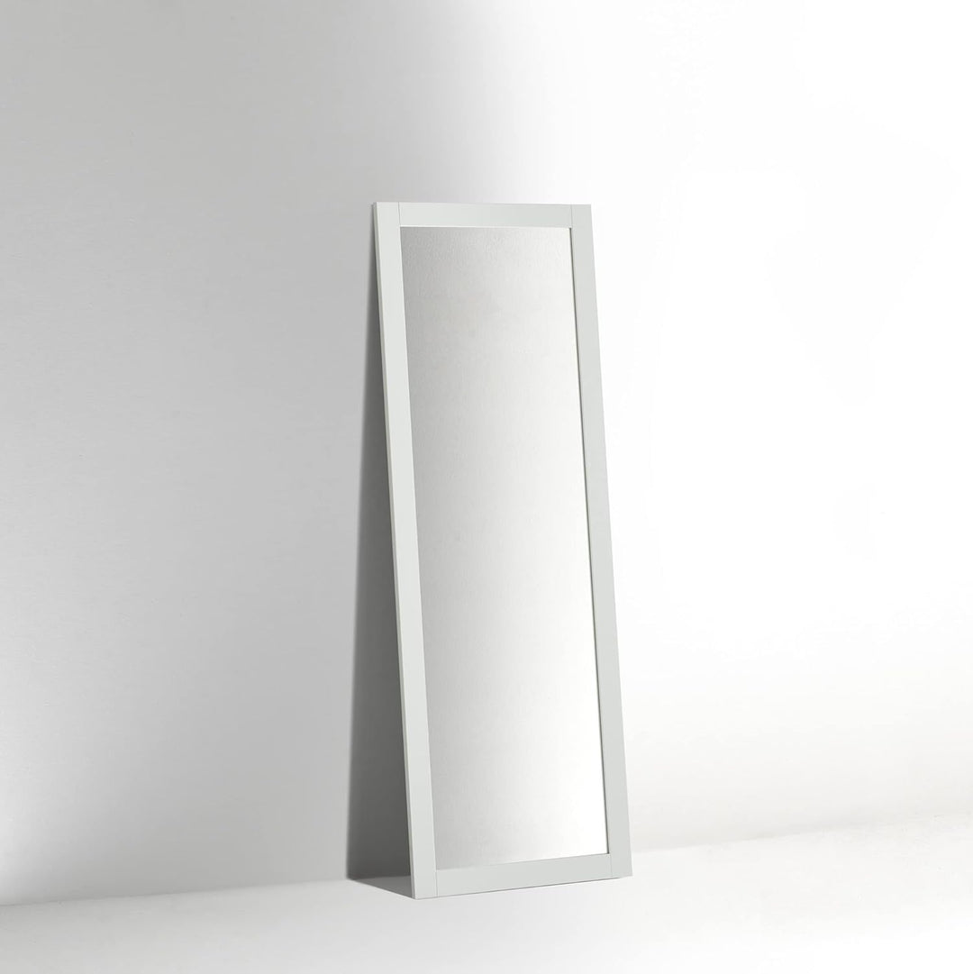 ARHome Wandspiegel, Smart, 140 x 50 cm, Weiss, Spiegel, Made in Italy Weiss 140 x 50, Weiss 140 x 50