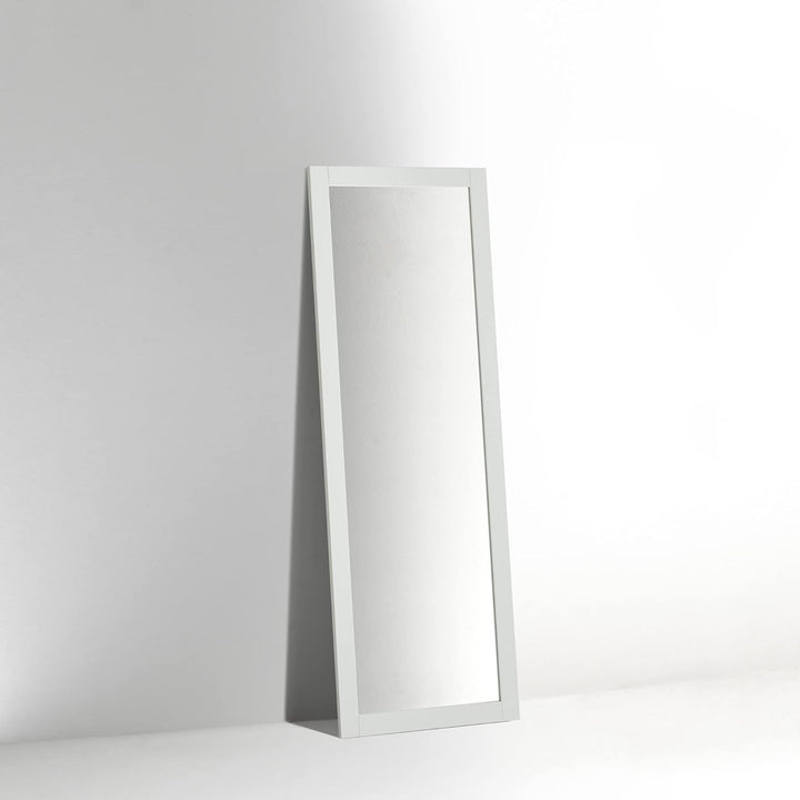 ARHome Wandspiegel, Smart, 140 x 50 cm, Weiss, Spiegel, Made in Italy Weiss 140 x 50, Weiss 140 x 50