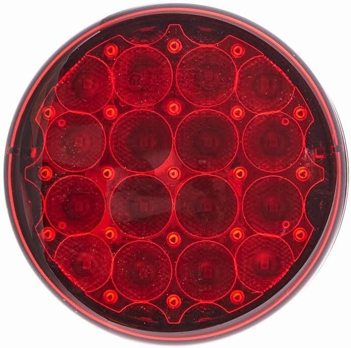 HELLA - Nebelschlussleuchte - LED - 24/12V - Anbau - Lichtscheibenfarbe: rot - Kabel: 500mm - Stecke