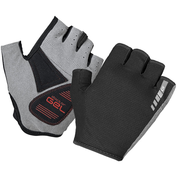 GripGrab EasyRider Gepolsterte Gravel Kurzfinger Fahrradhandschuhe Fingerlose Sommer Rennrad MTB Rad