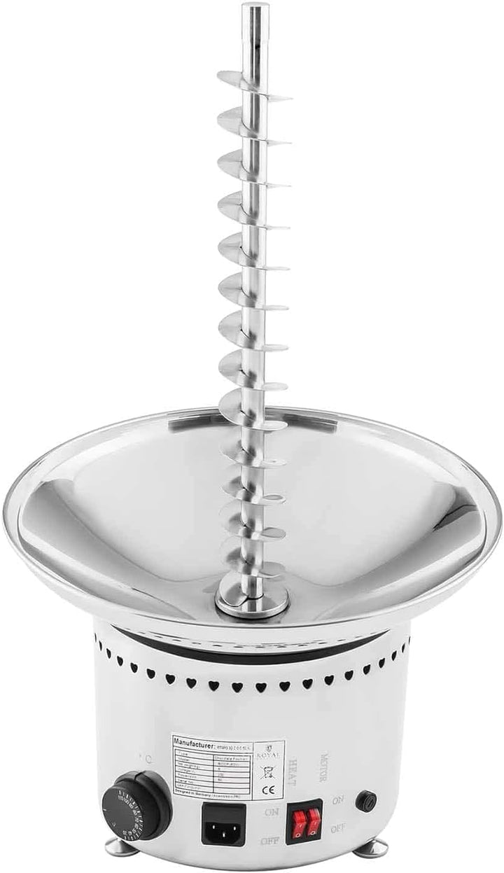 Royal Catering - RCCF-230W - Schokobrunnen - 230 Watt - 6 kg - 4 Etagen