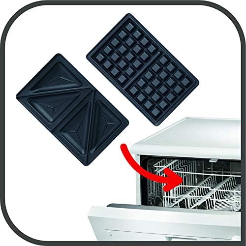 Tefal 1564600 SW341D12 700W Schwarz, Edelstahl Toaster, Metal