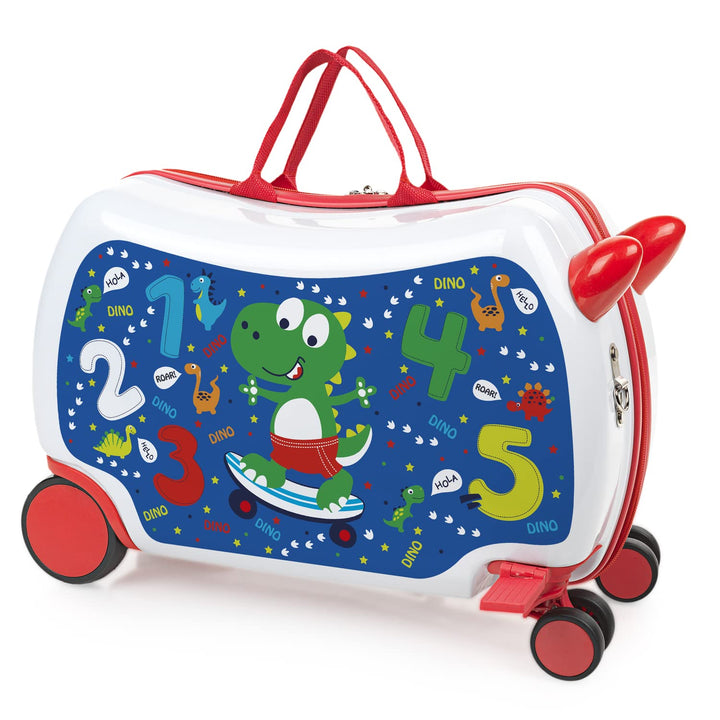 ITACA - Kinderkoffer Mädchen & Jungen: Zum Draufsitzen, Kindergepäck, Kindertrolley - Reisebegleiter