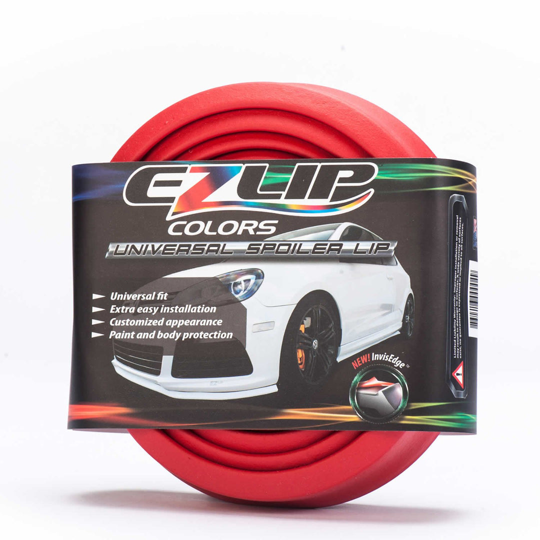 EZ-Lip EZ-LIP COLORS RED Original Universal Tuning Frontspoiler Lippe, Rot, 8.5 feet (259 cm) Rot/Au
