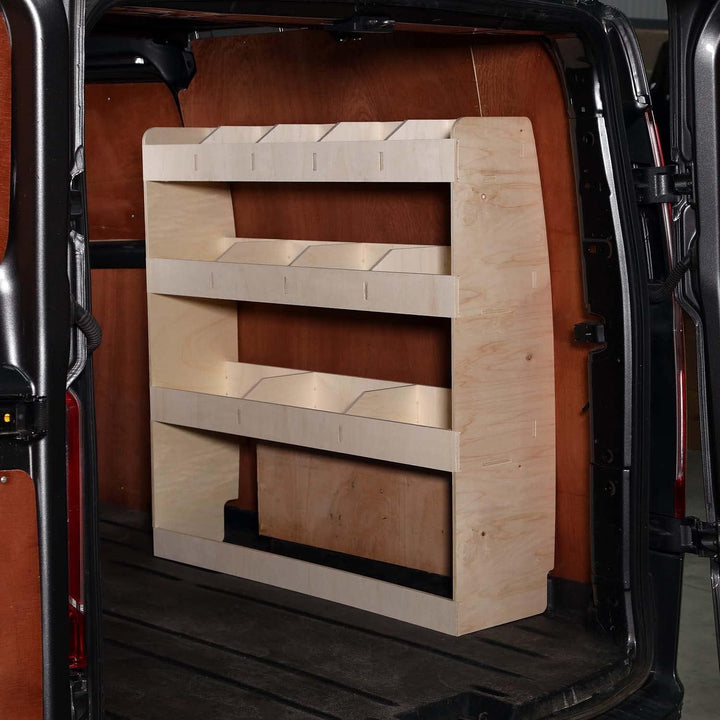 VANIFY - Kompatibel mit Volkswagen Transporter T5 T6 L2 2003+ Fahrzeugeinrichtung Fahrzeugregale, Be