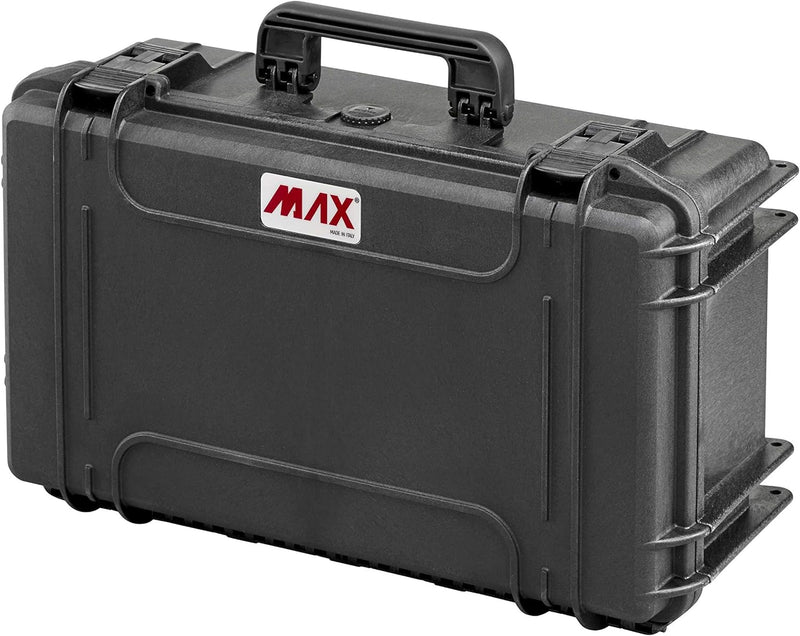 Max MAX505CAM IP68 Schutzkoffer für Fotoequipment, Hart-Kunststoff, Innenraum gepolstert, mit Trennw