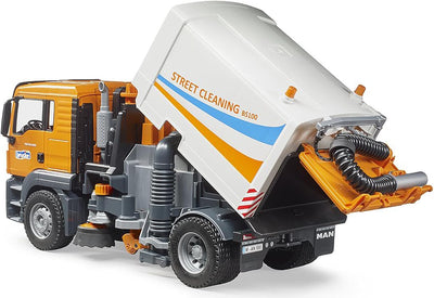 bruder 03780 - Man TGS LKW Strassenreinigung - 1:16 Kehrmaschine Reinigungs-Fahrzeug Kommunalarbeite