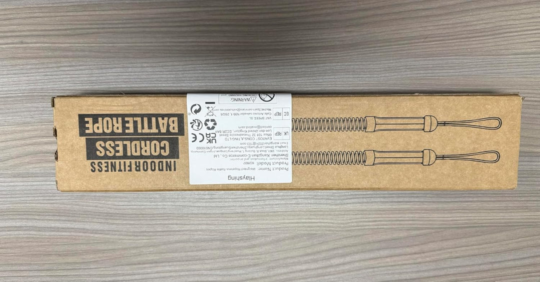 2Stück Battle Ropes Ohne Seil,Gewichtete Ropeless Battle Ropes,Tragbare Gewichtete Seile Ohne Seil,S