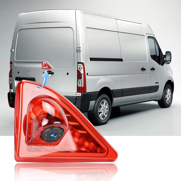 720P HD Rückfahrkamera für Nissan NV400 2010-2016/Opel Movano 2010-2016/Renault Master 2010-2016, 14