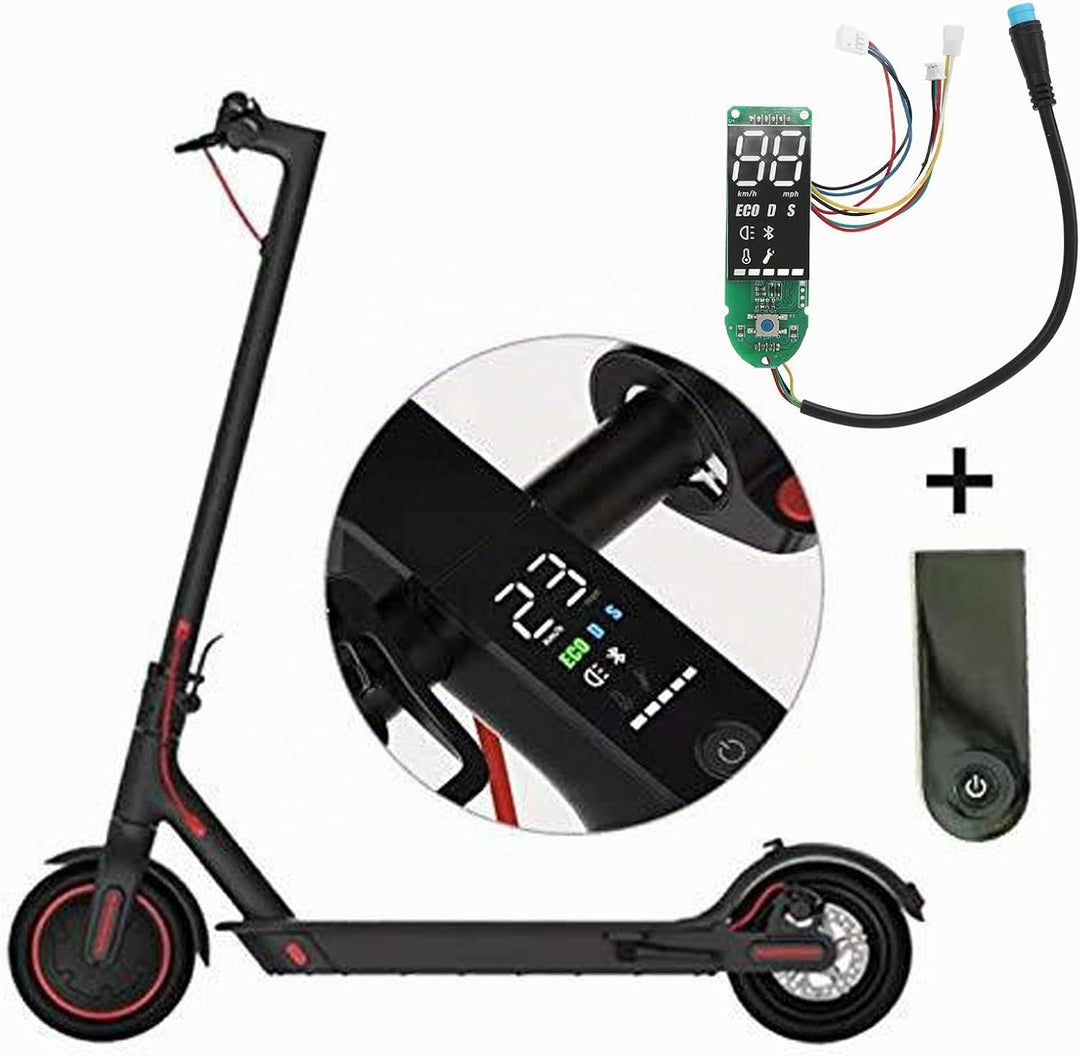 BuyWeek Elektroroller Dashboard mit Abdeckung für Xiaomi MIJIA M365/M365 Pro, E-Roller Armaturenbret