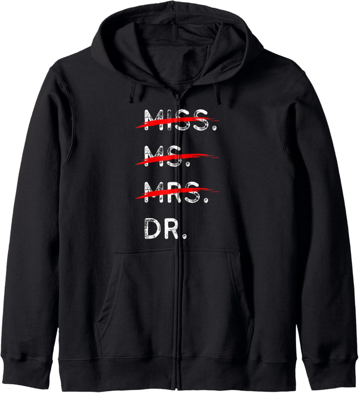 Klasse von 2021 Dr. Niedlich Frauen Promotion Graduierung Kapuzenjacke