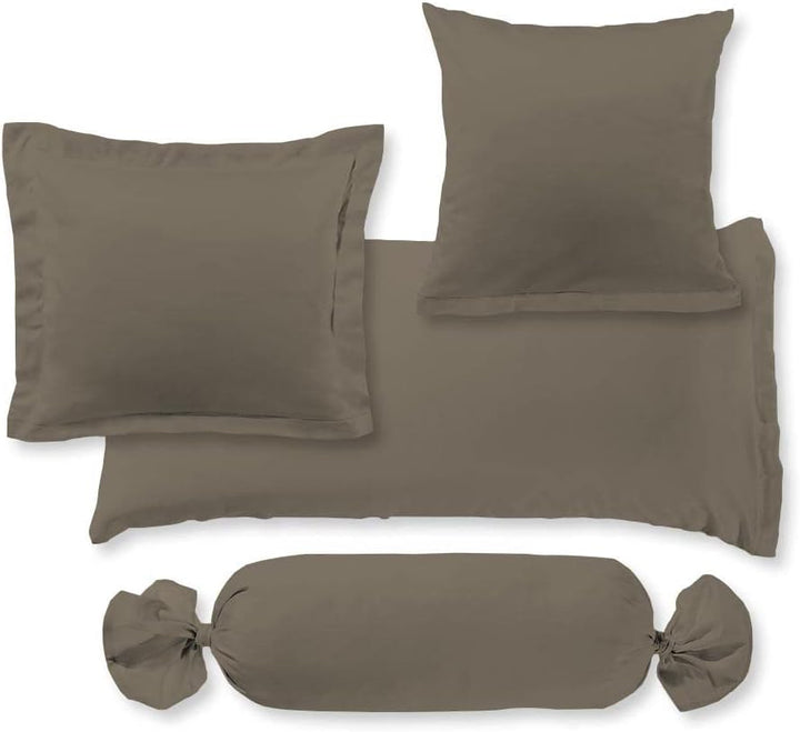 sleepling Satin Kissenbezug, Kissenhülle Seitenschläferkissen aus 100% seidig weicher Baumwolle, Bez