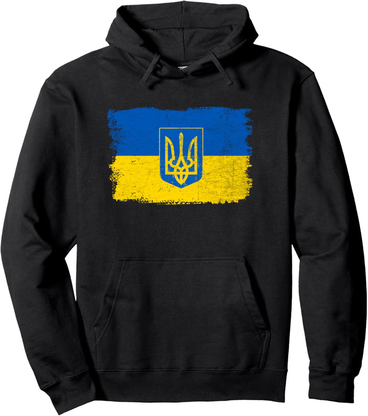 Ukrainian Flag - Ukraine Flag - Ukraine Pullover Hoodie