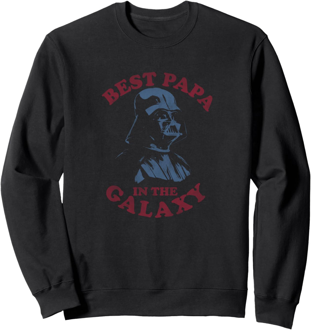 Star Wars Vatertag Darth Vader Retro Best Papa Sweatshirt