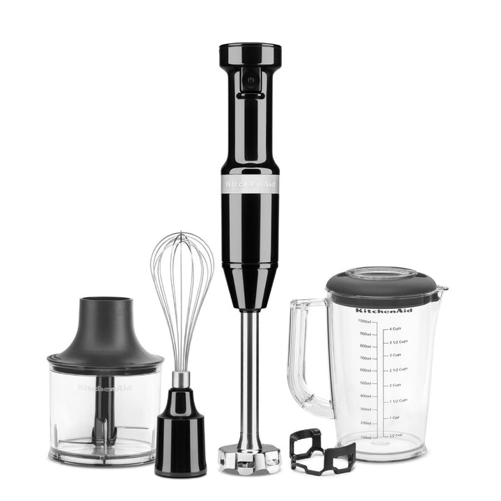 KitchenAid 5KHBV83EOB Tauchmixer Schwarz Onyx